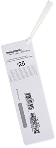 Amazon.de Geschenkgutschein als Lesezeichen - 25 EUR (Blumen) - 2