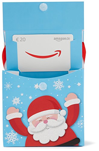 Amazon.de Geschenkkarte in Geschenktasche - 20 EUR (Weihnachtsmann) - 2